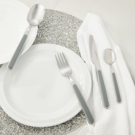 Berghoff Leo Balance 24 Parça Çatal Kaşık Bıçak Set Moonmist