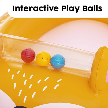 Bestway Şişme Tilki Yatağı, Çocuklar Için, Yüzme Havuzu, Yüzme Havuzu, Erkek Ve Kız Çocukları Için H