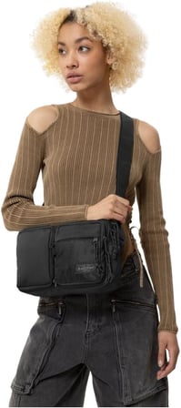 Eastpak Double Cross Çift Bölmeli Çapraz Çanta, Kompakt Tasarım, 4L