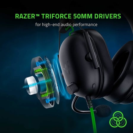 Razer Blackshark V2 X - Premium Espor Oyun Kulaklığı (50Mm Sürücü Kablolu Kulaklık, Pc, Mac, Ps4, Xb