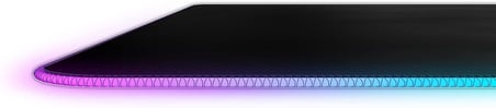 Steelseries Qck Prism Cloth Oyuncu Mouse Pedi, 2 Bölgeli Rgb Aydınlatma, Gerçek Zamanlı Etkinlik Ayd