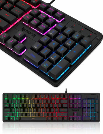 Redragon K521-Rgb Netherbane Kablolu 104 Tuşlu Membran Türkçe Oyun Klavyesi