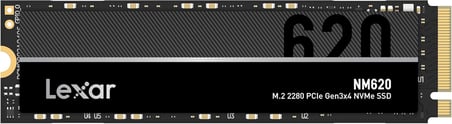 Lexar NM620 1 TB SSD, PCIe 3.0 x4, NVMe 1.4, M.2 2280