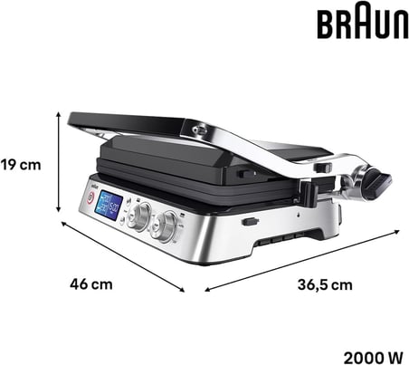 BRAUN MULTIGRILL 9 PRO CG9040 IZGARA TOST MAKİNASI