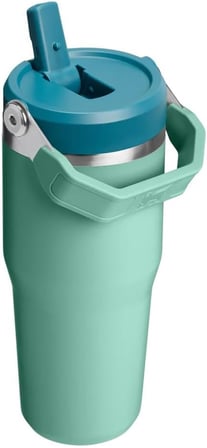 Stanley The IceFlow Flip Straw Pipetli Termos Bardak 0.41 LT/Spring Green