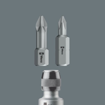 Wera 784 A 1/4 inç Wera Hızlı Değiştirme Kovanlı Bağlantı Parçaları, 1/4 inç x 30 mm, Wera