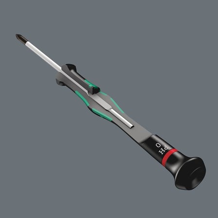 Wera 2054 Elektrik Teknisyenleri için Düz Tornavida, Hex-Plus, 0,7 x 40 mm, 05118060001 (2 paketi)