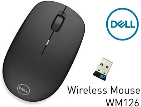 Dell Wm126 Wireless Mouse 570-Aamh