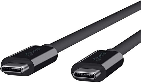 Belkin Usb 3.1 Usb-C - Usb-C Kablosu, 0,9 M (Usb If Sertifikalı, 5 A Kablo 100 W Performans Destekle