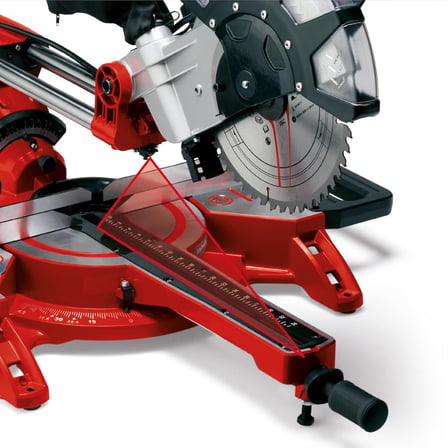 Einhell Pistonlu Gönye Testere Tc-Sm 2534/1 Dual (2350 W, Max. 75 Mm X 340 Mm Kesme Derinliği/Genişl