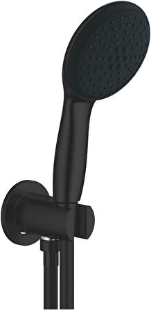 Grohe Tempesta 110 Su Çıkış Dirsekli El Duşu Seti 2 Akışlı Rain,Jet Mat Siyah - 264062433