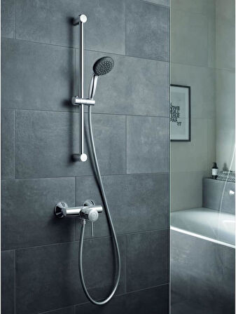 Grohe Vitalio Start 100 Sürgülü Duş Seti, 600 Mm Sürgülü Ray, 100 Mm El Duşu 2 Akışlı, 1750 Mm Duş H