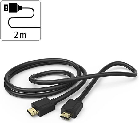 Hama Ultra High Speed Hdmi Kablo, Altın Uç, 8K, 2M