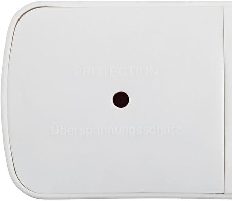 5'Li "Tidy-Line" Akım Korumalı Priz, Beyaz