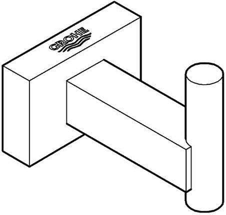 Grohe Eurocube Bornoz Askısı 40511001