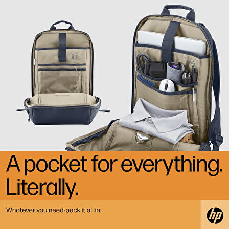 Hp Travel 18 Litre 15,6 Demir Grisi Dizüstü Bilgisayar Sırt Çantası (6B8U6Aa)