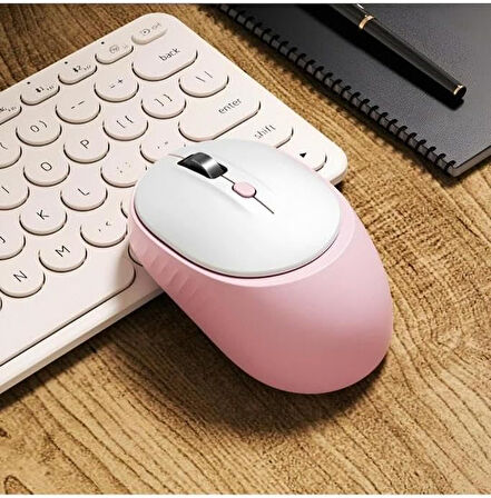 Hp M231 Kablosuz Bluetooth & Wireless Dual Mode Sessiz Mouse Pembe-Beyaz
