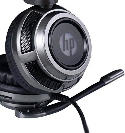 Pc Oyun Kulaklik 3.5Mm Jack Usbli̇ Mi̇krofonlu Işikli Hp-H200