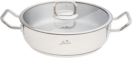 Jumbo Proshine Steel 8 Parça Tencere Seti