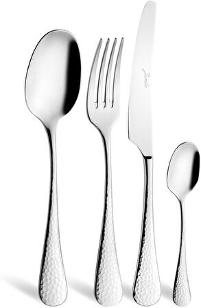 Jumbo 3406 24 Parça 6 Kişilik Tatlı Çatal Kaşık Bıçak Seti