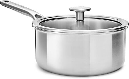 Kitchenaid 3-Kat Paslanmaz Çelik Sos Tenceresi 18 Cm / 2,13 L