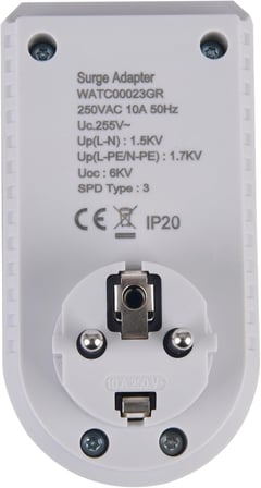 Panasonic Tekli Fiş Priz Şok Korumalı 1080J Vakumlu Paket