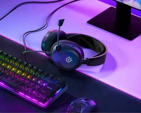 Steelseries Arctis Nova 1 – Multi-Platform Gaming Kulaklık – Hi-Fi Sürücü – 360° Surround Ses – Airw