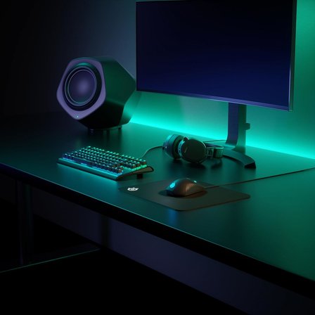 Steelseries Qck Medium Gaming Mousepad - Maksimum Kontrol Sağlar - Oyun Sensörleri İçin Optimize Edi