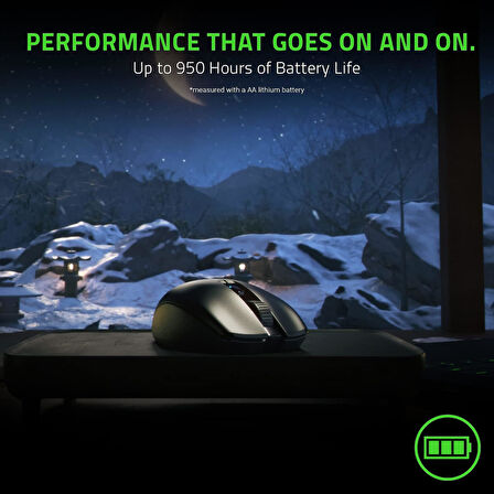 Razer Orochi V2 - 950 Saate Kadar Pil Ömrü Ile Mobil Kablosuz Oyun Faresi (Ultra Hafif Tasarım, Hype