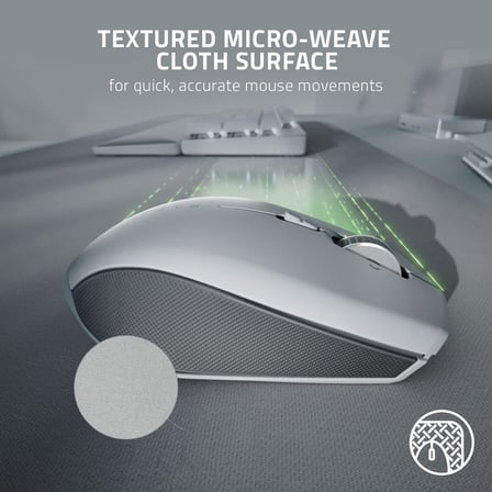 Razer Pro Glide Xxl - Ofis Konforu Ve Verimliliği Için Yumuşak Fare Altlığı (Dokulu Kumaş Yüzeyi, Ka