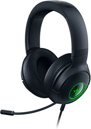 Razer Kraken V3 X Usb - Kablolu Usb Oyun Kulaklığı (285 G'Da Ultra Hafif, Triforce 40 Mm Sürücüler, 