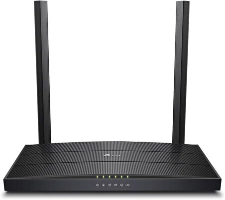 Tp-Link Archer Vr400, Ac1200 Mbps Kablosuz Dual-Band Mu-Mimo Fiber Destekli Vdsl/Adsl Modem Router, 