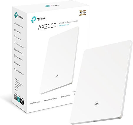 Tp-Link Archer Air R5, Ax3000 Dual-Band Wi-Fi 6 Air Router&Menzil Genişletici, Gigabit Port, Ultra İ
