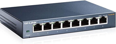 Tp-Link Tl-Sg108 8 Port 10/100/1000 Çelik Gbit Switch