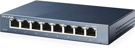 Tp-Link Tl-Sg108 8 Port 10/100/1000 Çelik Gbit Switch