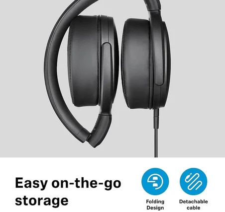 Sennheiser Hd 400S Kafa Üstü Siyah Kulaklık