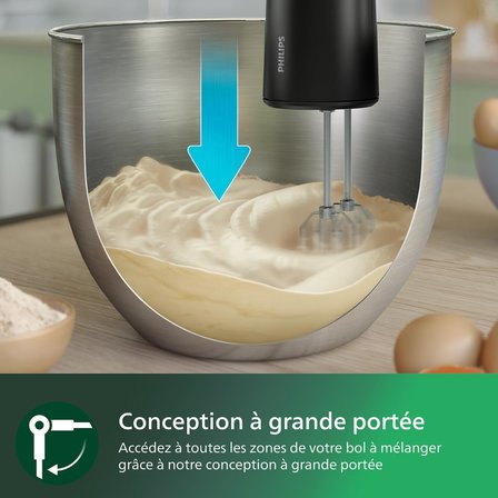 Philips 5000 Serisi Güçlü El Mikser Seti 500W, El Blender Aparatı, Doğrayıcı Aparatı, Ölçekli Akıllı