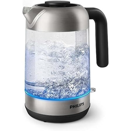 Philips Hd9339/80 Cam Su Isıtıcısı, 1,7 Litre, Led Aydınlatma, Kuru Çalışma Koruması, Çıkarılabilir 