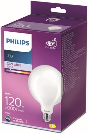 Philips Led Classic 120W G120 E27 4000K Gün Işığı Dim Edilmez