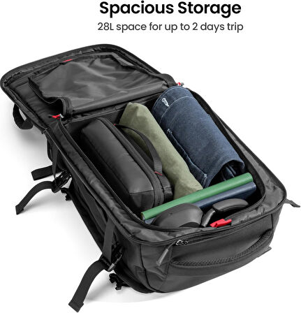 Tomtoc 28-40 L Seyahat Sırt Çantası, Tsa Uygun, El Bagajı, Sırt Çantası, Uçuş Onaylı, Seyahat Bagajı