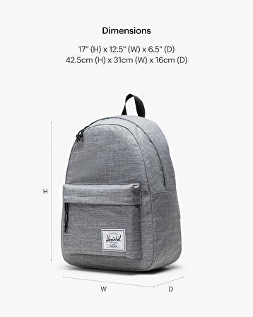 Herschel Classic Backpack Sırt Çantası Unisex-Yetişkin