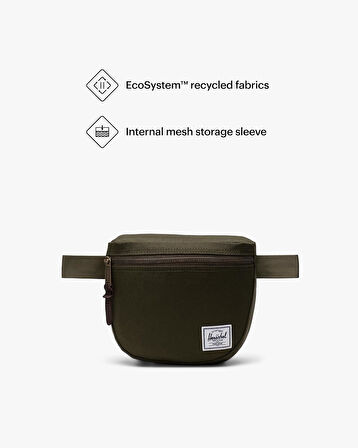 Herschel Yerleşim Kalça Paketi, Sarmaşık Yeşil, One Size, Herschel Settlement™ Kalça Paketi