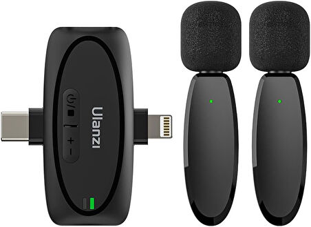 Ulanzi V6 3In1 Wireless Microphone