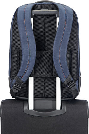 Samsonite 16N-01-005 Qibyte Notebook Sırt Çantası, 15.6", Mavi