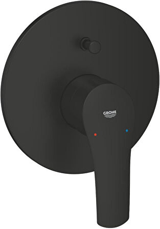 Grohe Eurosmart Ankastre Banyo/Duş Bataryası Mat Siyah - 194502433