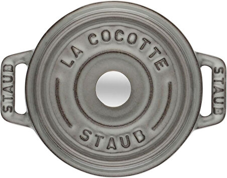 Staub 405001060 Mini Döküm Tencere Yuv. Gri 10 Cm