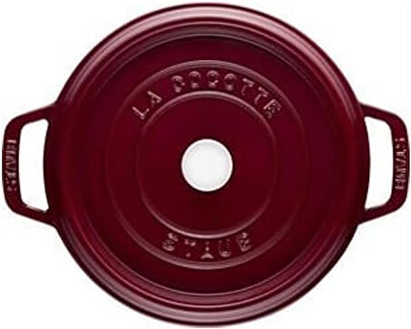 Staub B Döküm Tencere Yuvarlak 24 Cm Bordo