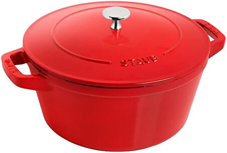 Staub B Döküm Tencere 24 Cm Kiraz