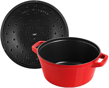 Staub B Döküm Tencere 24 Cm Kiraz
