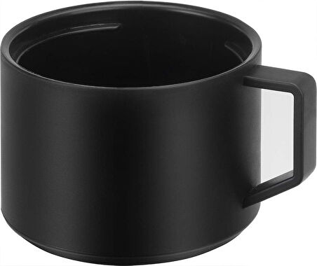 Zwilling Termos, Entegre Fincan, Termos Sürahi, Çift Duvarlı Yalıtım, 1 Litre, Siyah